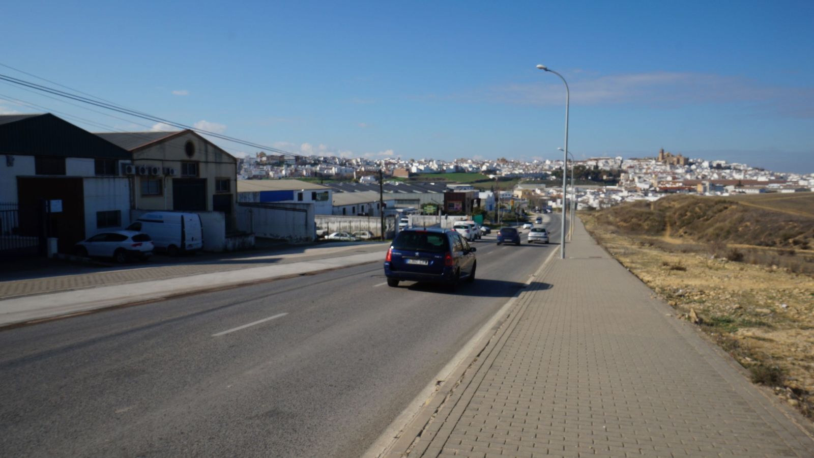 Vista del casco urbano desde el Cigarral.