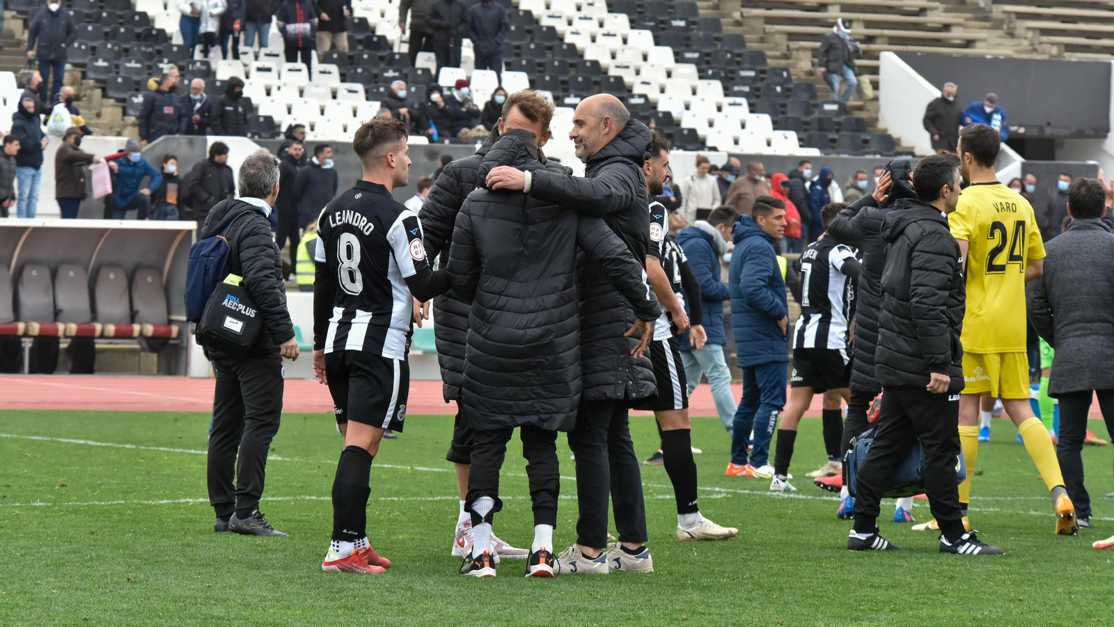 Las fotos de la victoria de la Balona sobre el Atlético Baleares (1-0)