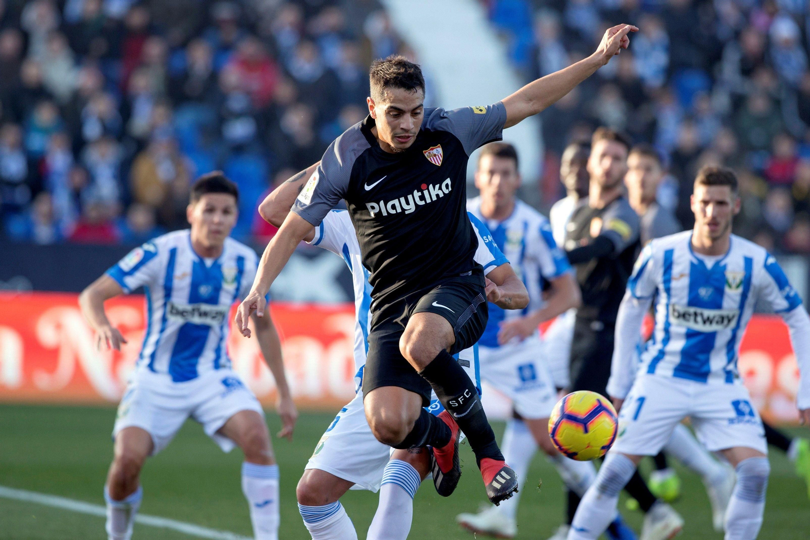 Las imágenes del Leganés-Sevilla