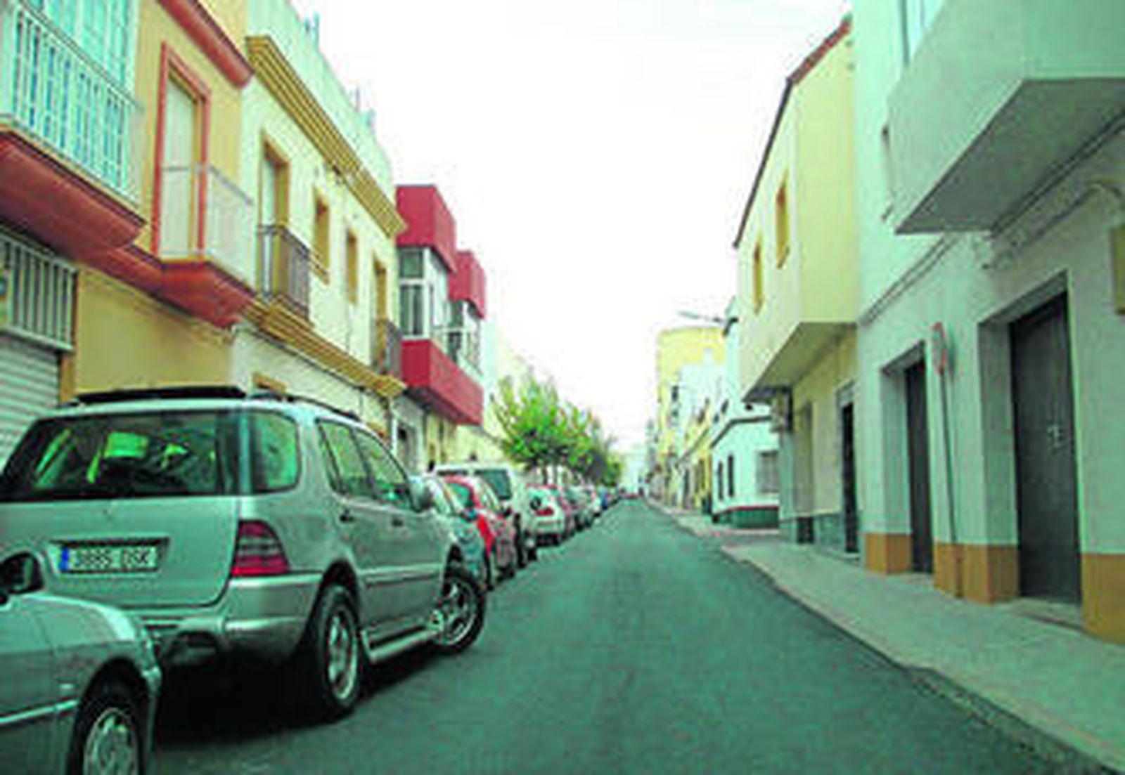 Aspecto que presenta en la actualidad la calle Méjico tras la finalización de los trabajos.