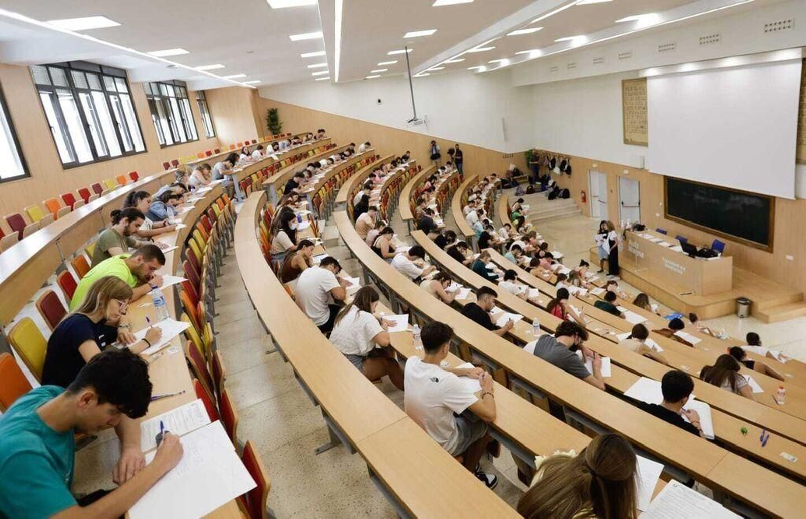 Imagen de la selectividad en 2022.