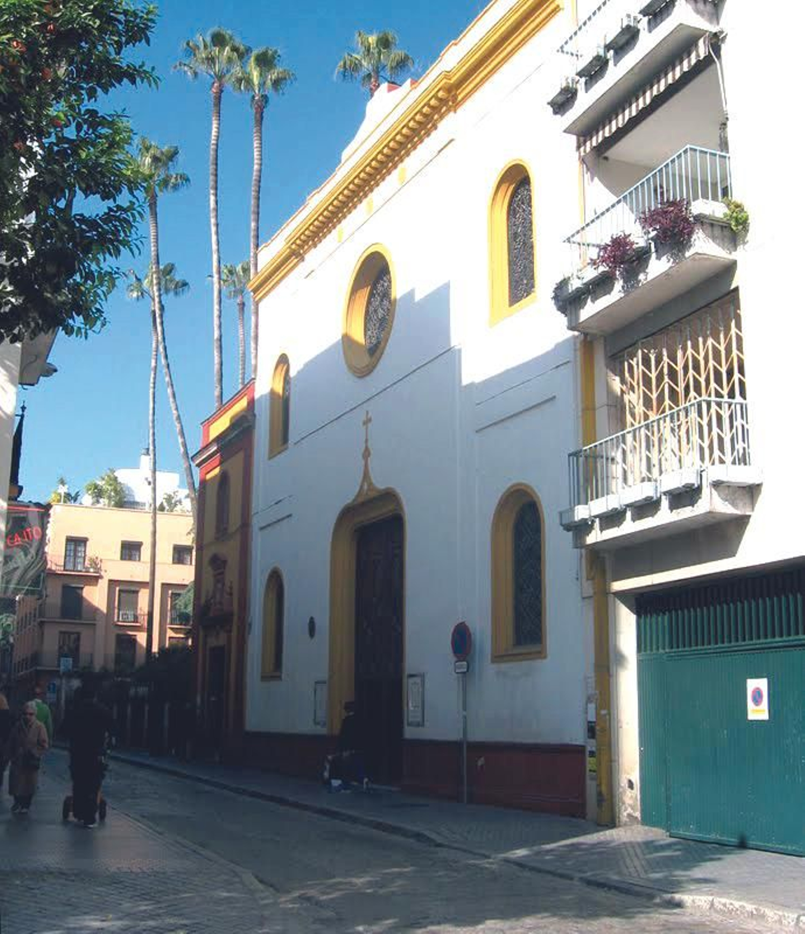 Fachada de la Iglesia de San Gregorio.