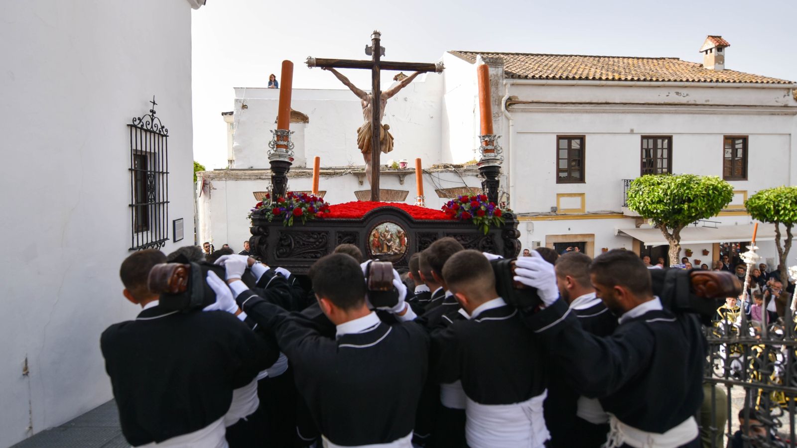 Fotos del Jueves Santo en San Roque: La Buena Muerte y Amargura