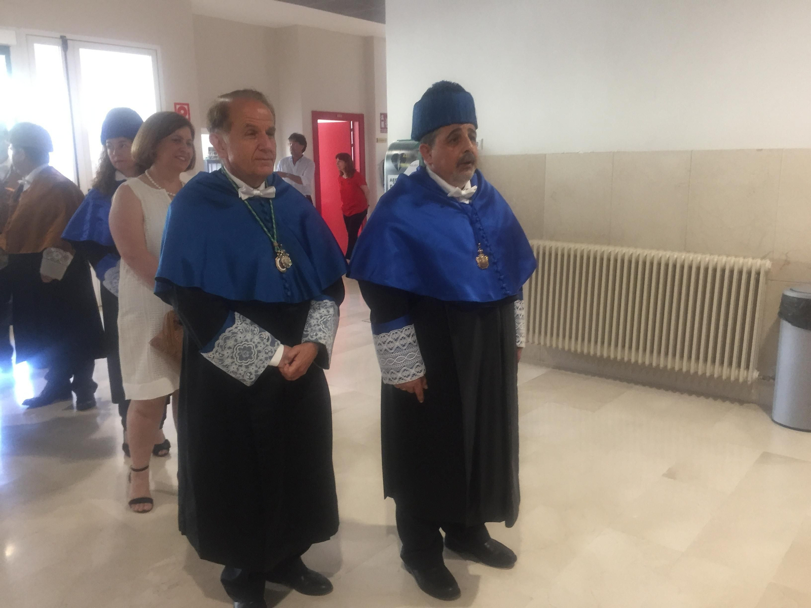 Antonio Pascual, investido doctor honoris causa por la Universidad de Jaén