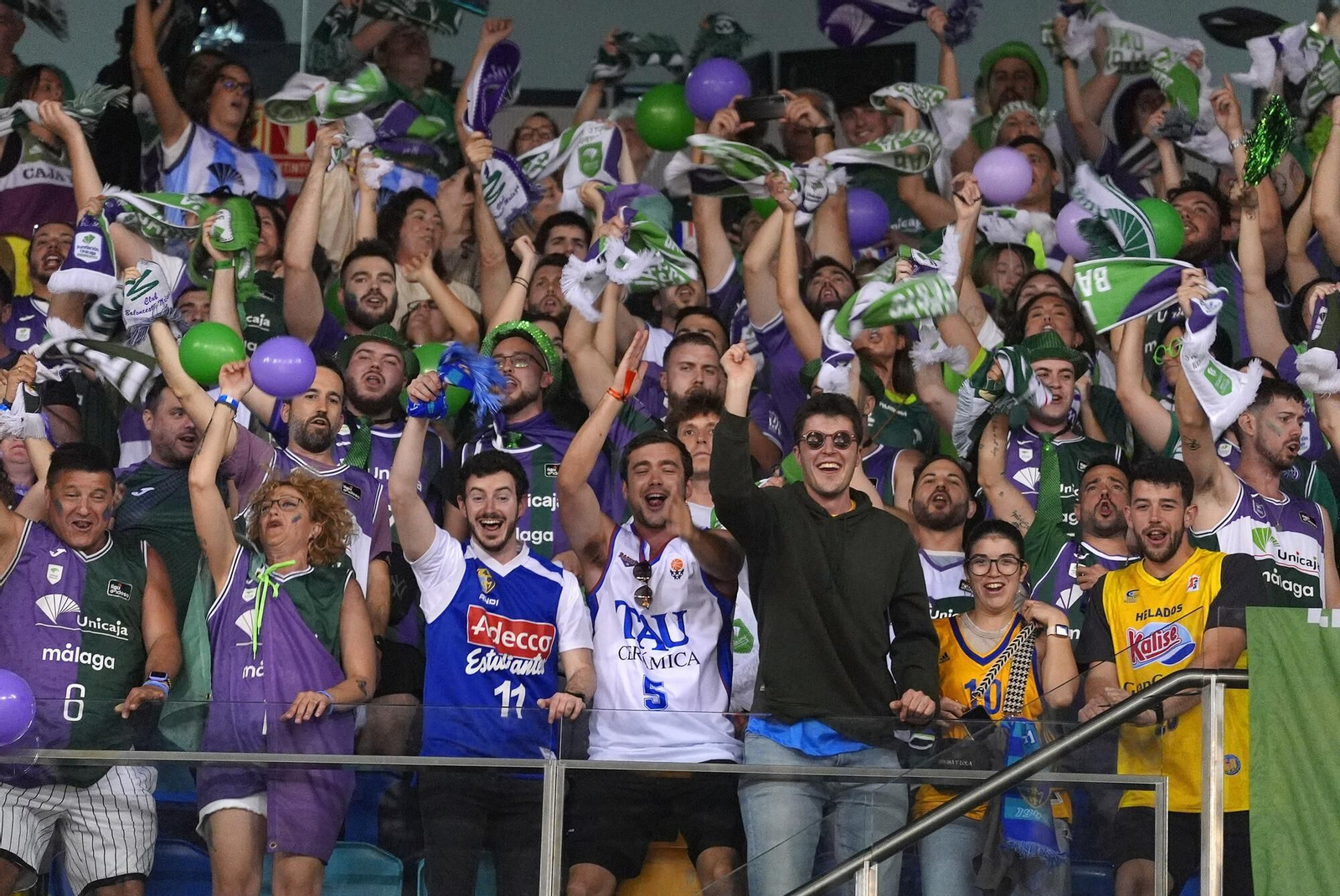 Las fotos del Unicaja - La Laguna Tenerife de Copa del Rey