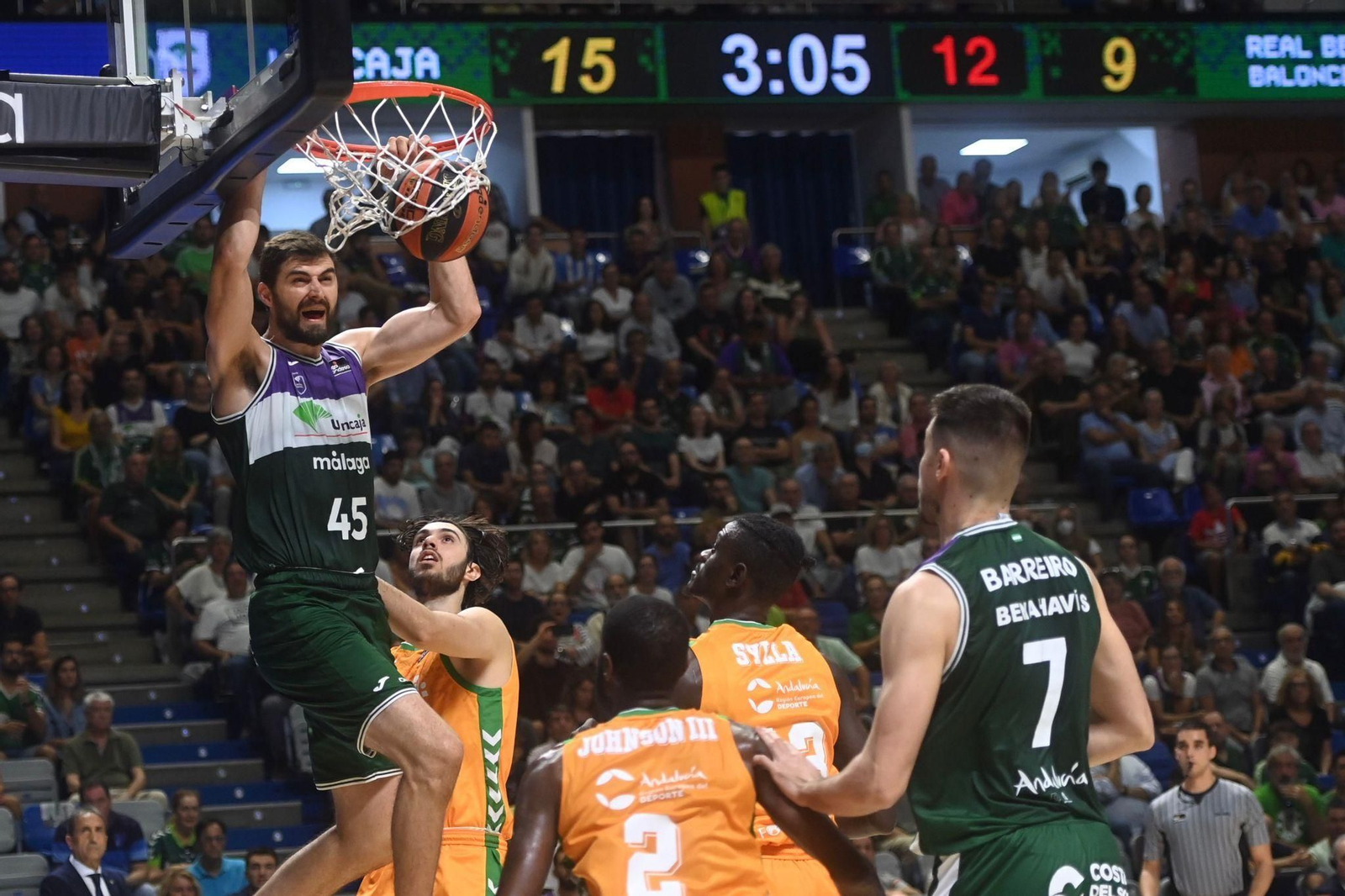 Las fotos del Unicaja - Real Betis