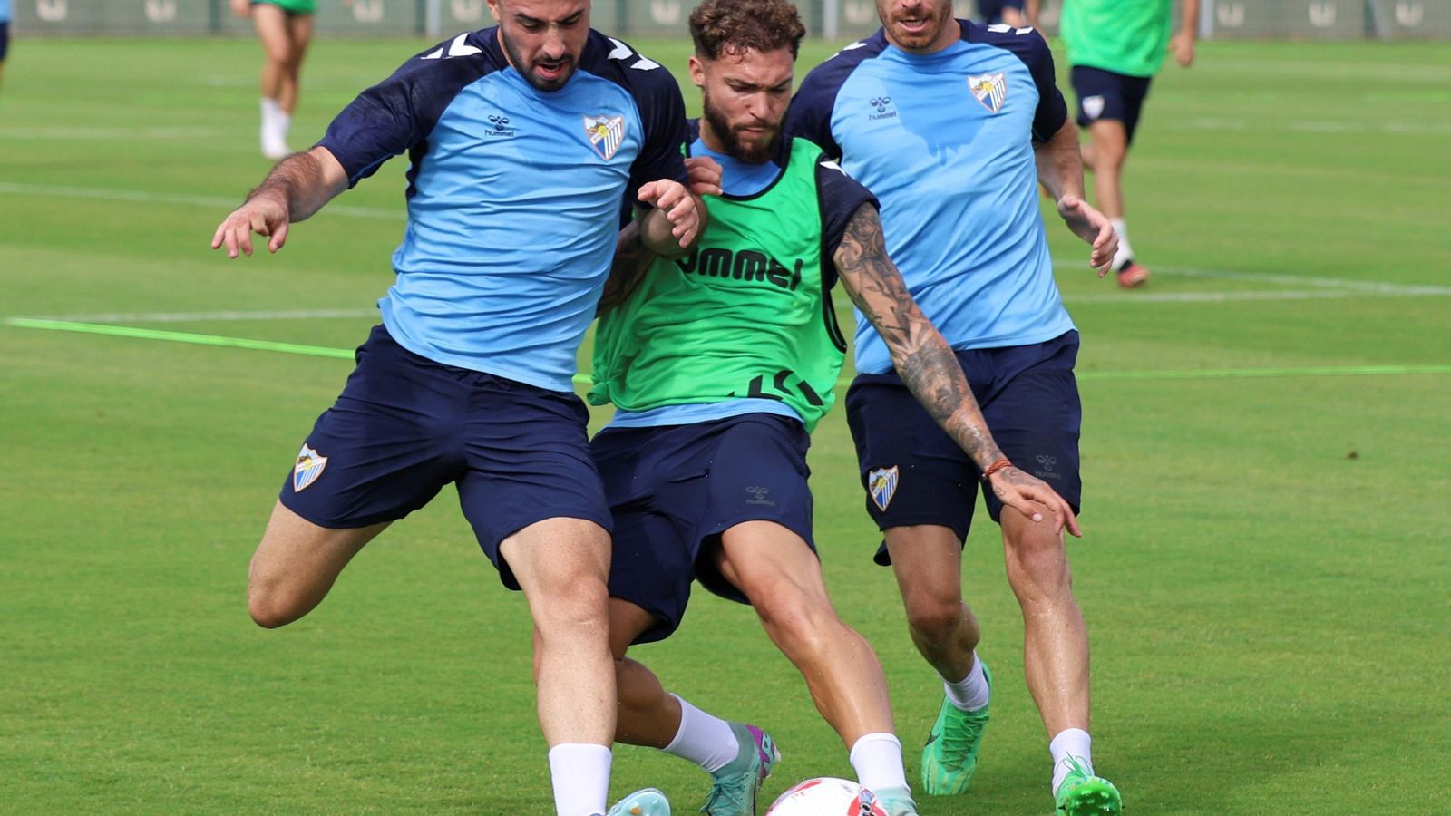 El Málaga CF prueba la Ciudad Deportiva de Arraijanal