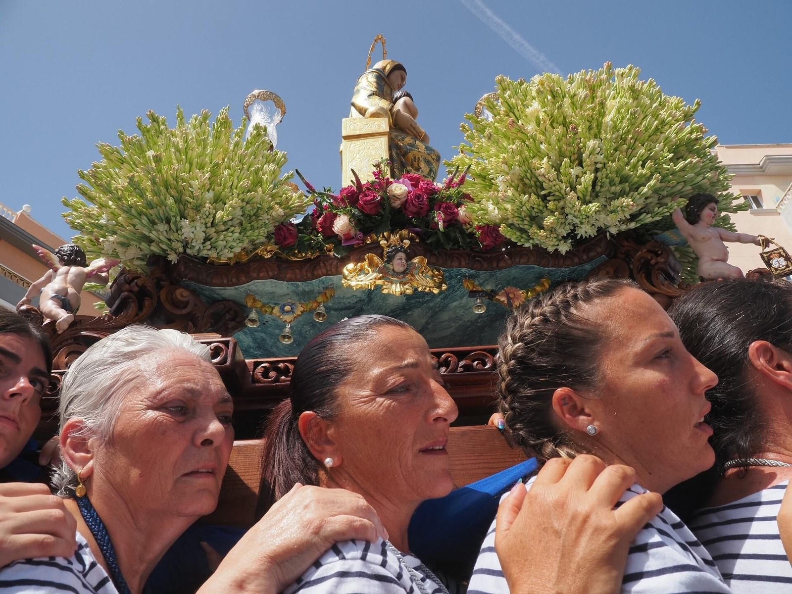 Las mejores imágenes de la procesión de la Virgen del Mar de Isla Cristina.