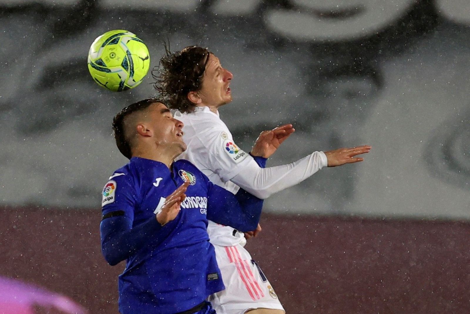 Un lance del Getafe-Real Madrid de la pasada campaña.