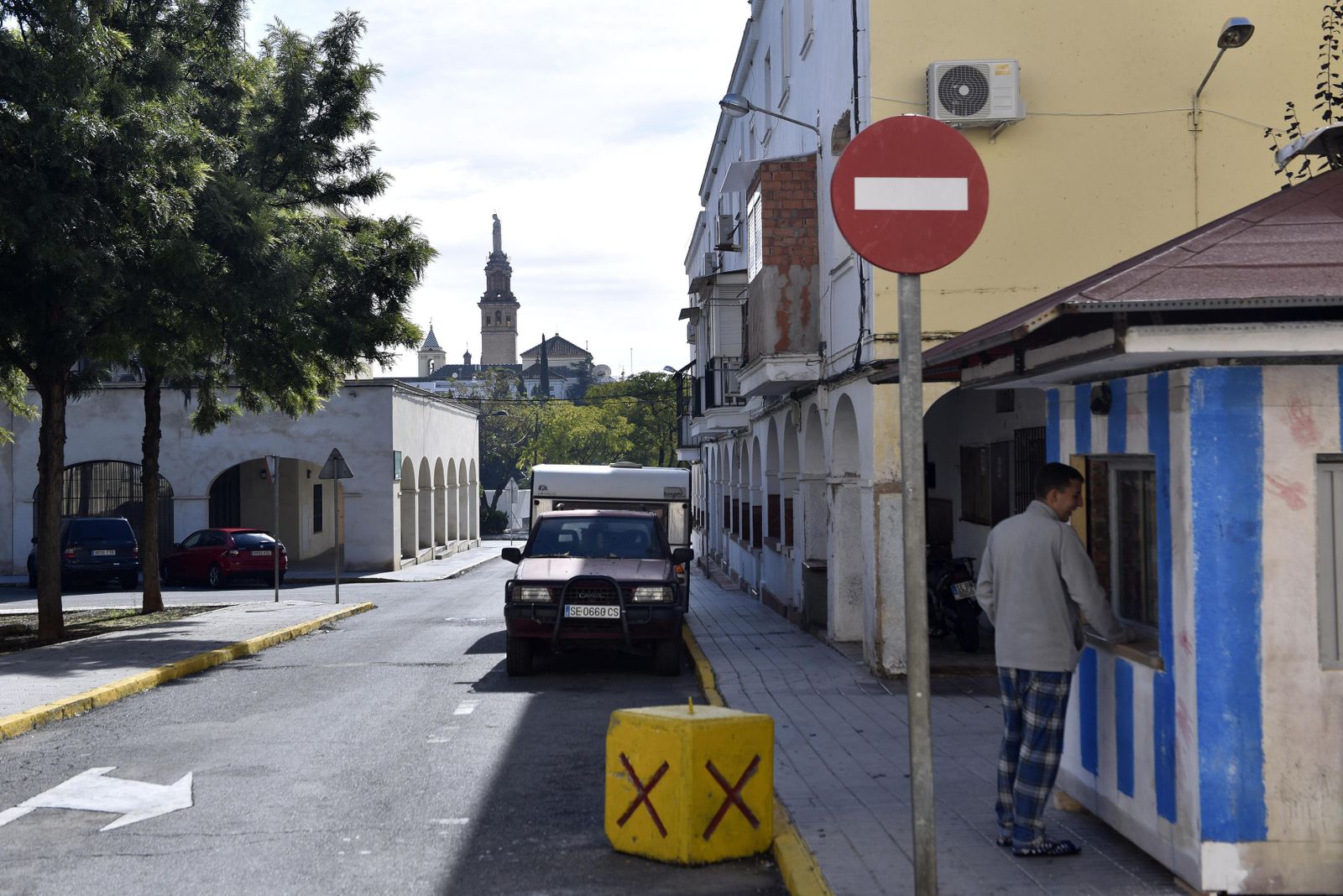La barriada de El Monumento, en imágenes