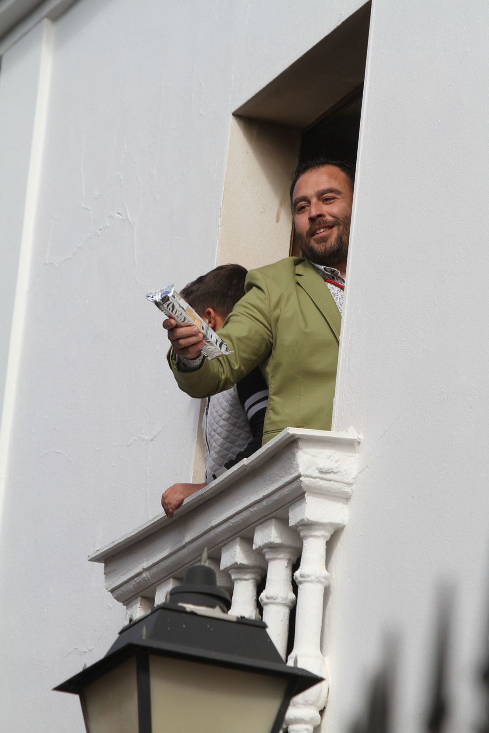 Imágenes de las tiradas en honor a San Antonio Abad en Trigueros