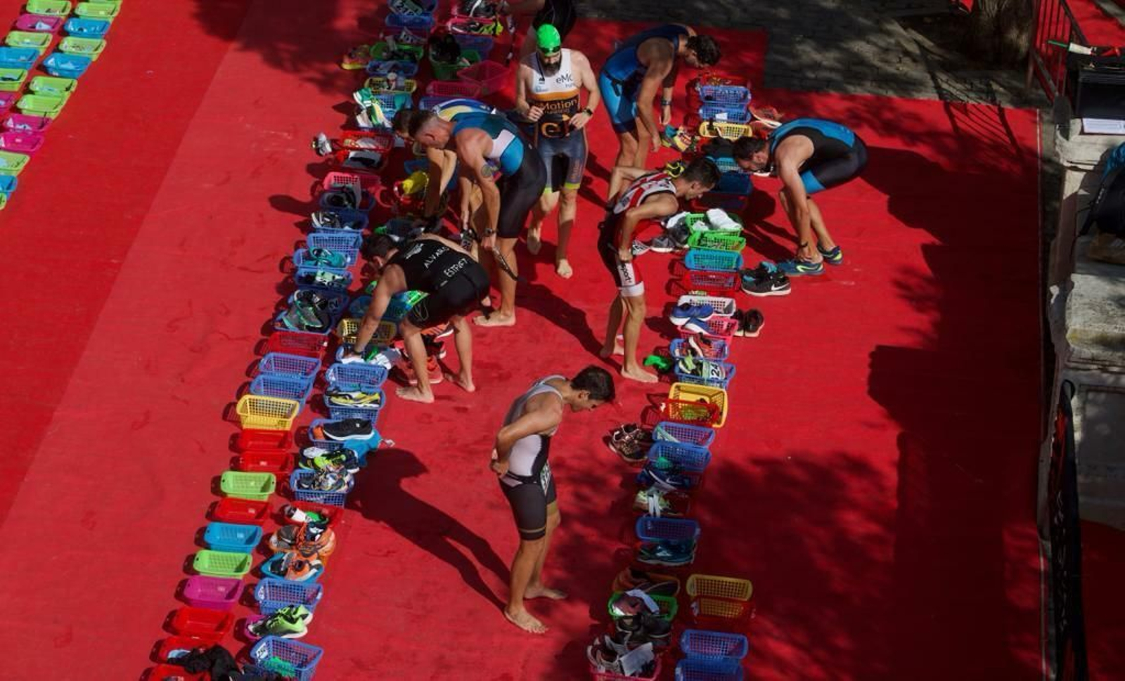 El Acuatlón de la velá de Triana