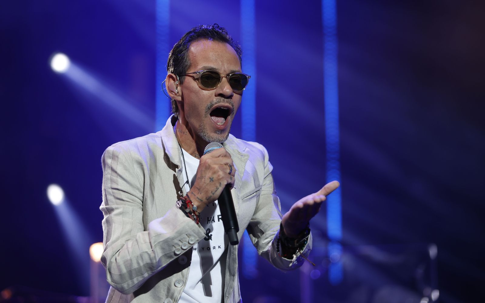 Las imágenes del concierto de Marc Anthony en Sevilla