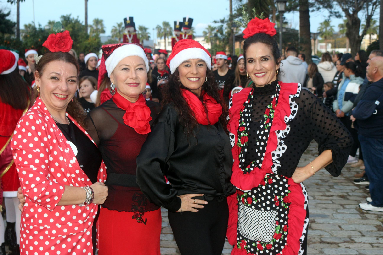 Visita de Papá Noel a Puerto Real