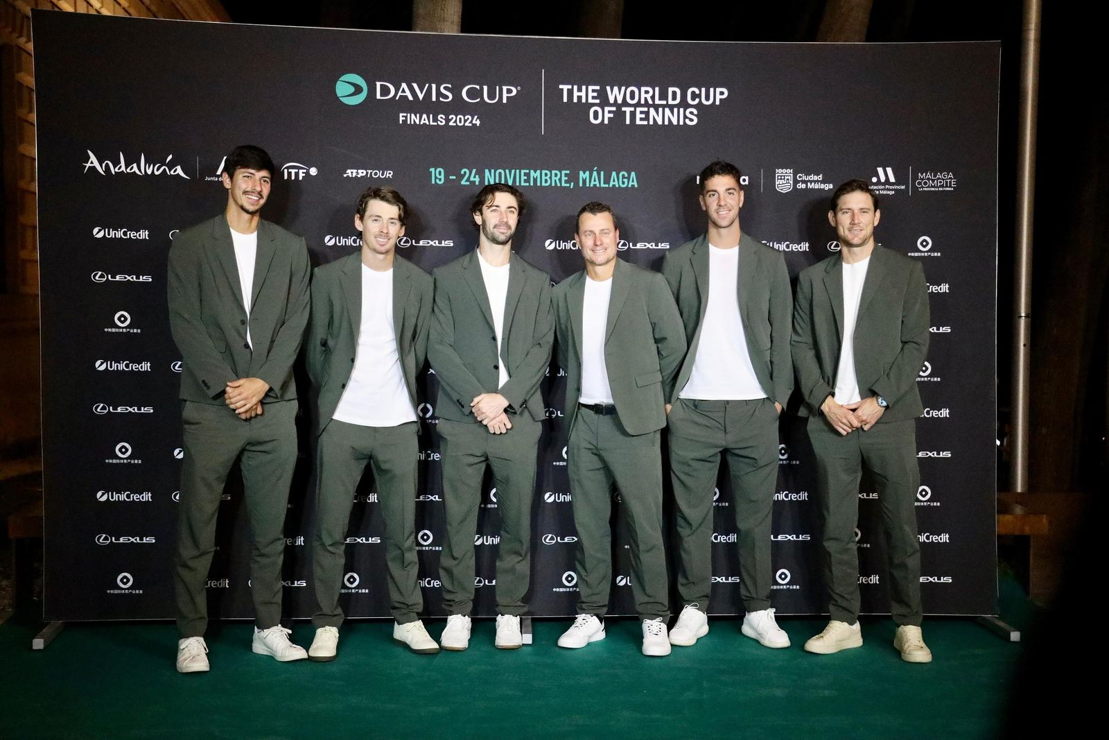 La alfombra roja de la Copa Davis