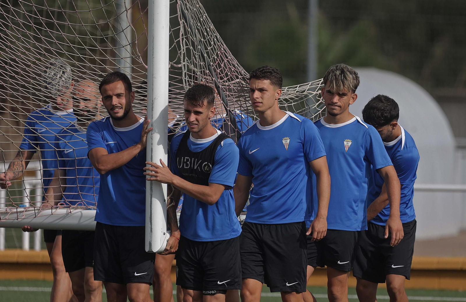 Fotos del entrenamiento del Algeciras CF en La Menacha