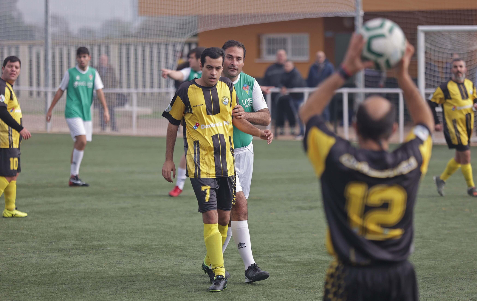 Fotos de la jornada de la Liga Andaluza Inclusiva de fútbol celebrada en Algeciras
