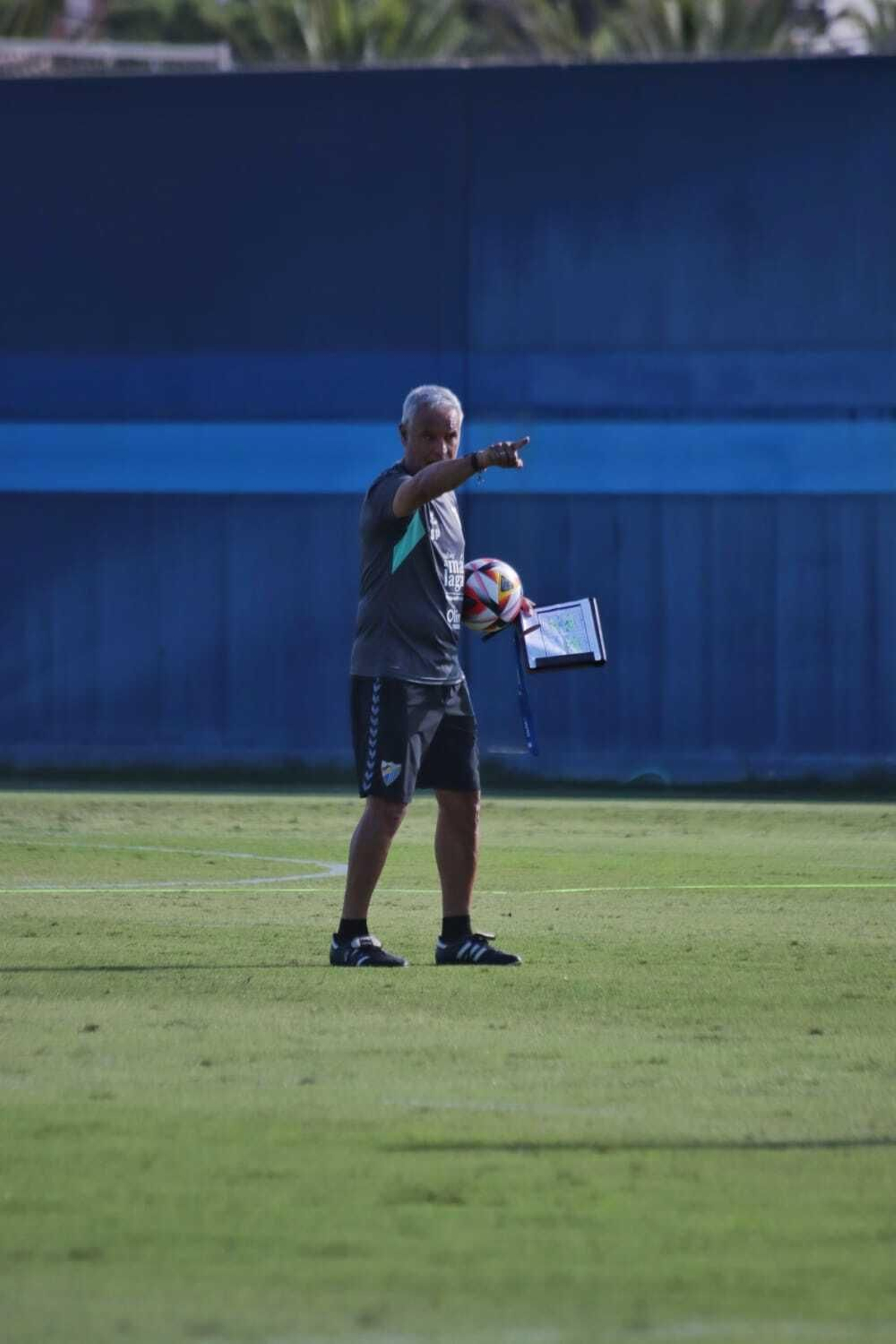 El entrenamiento del Málaga CF, en fotos