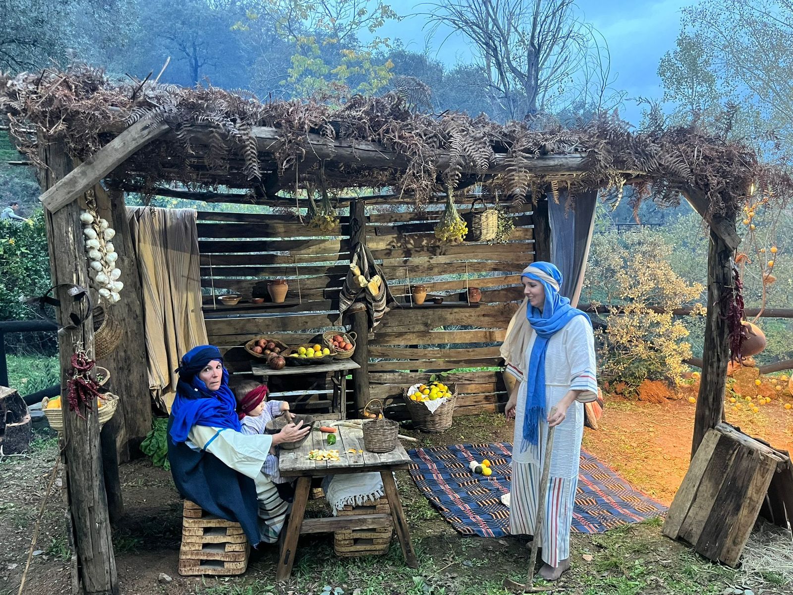 Así de bonito es el Belén Viviente de Puerto Moral