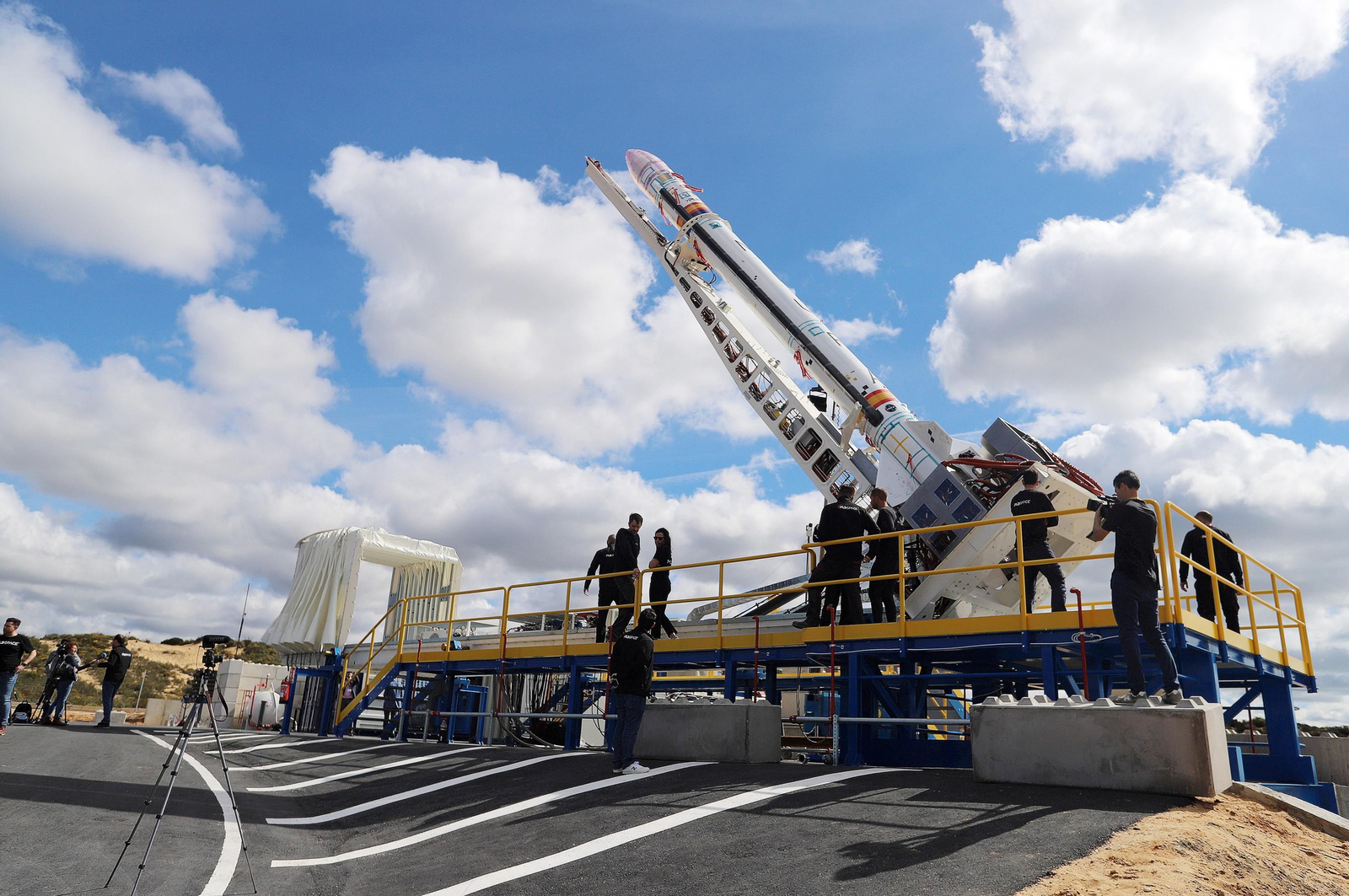 Imágenes del Cohete Miura 1