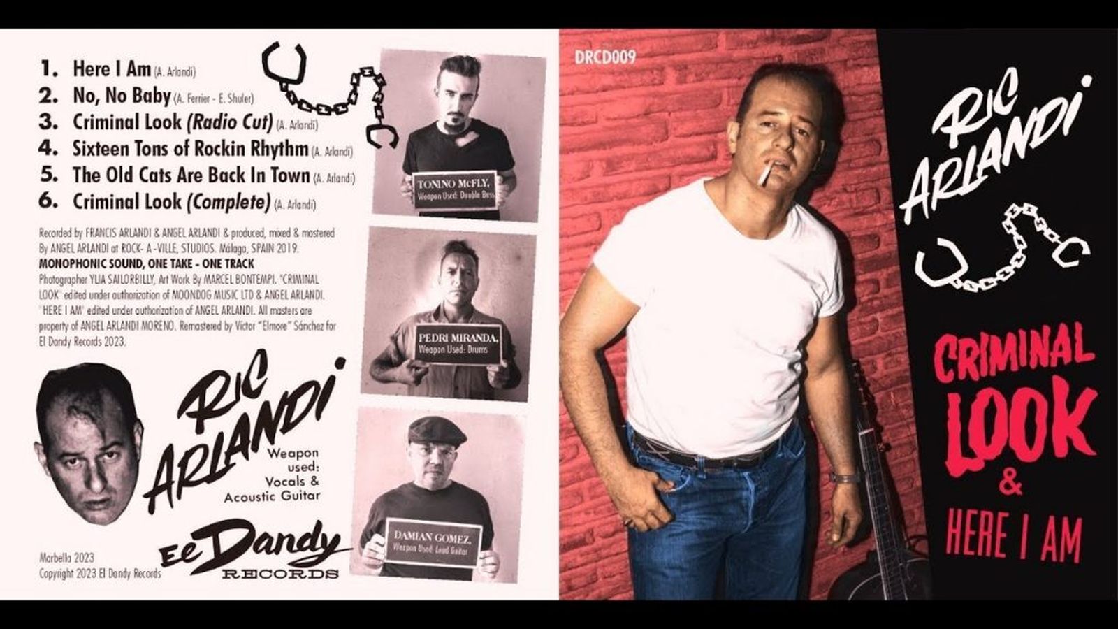 EP de Ric Arlandi, 'Criminal look & Here I am'