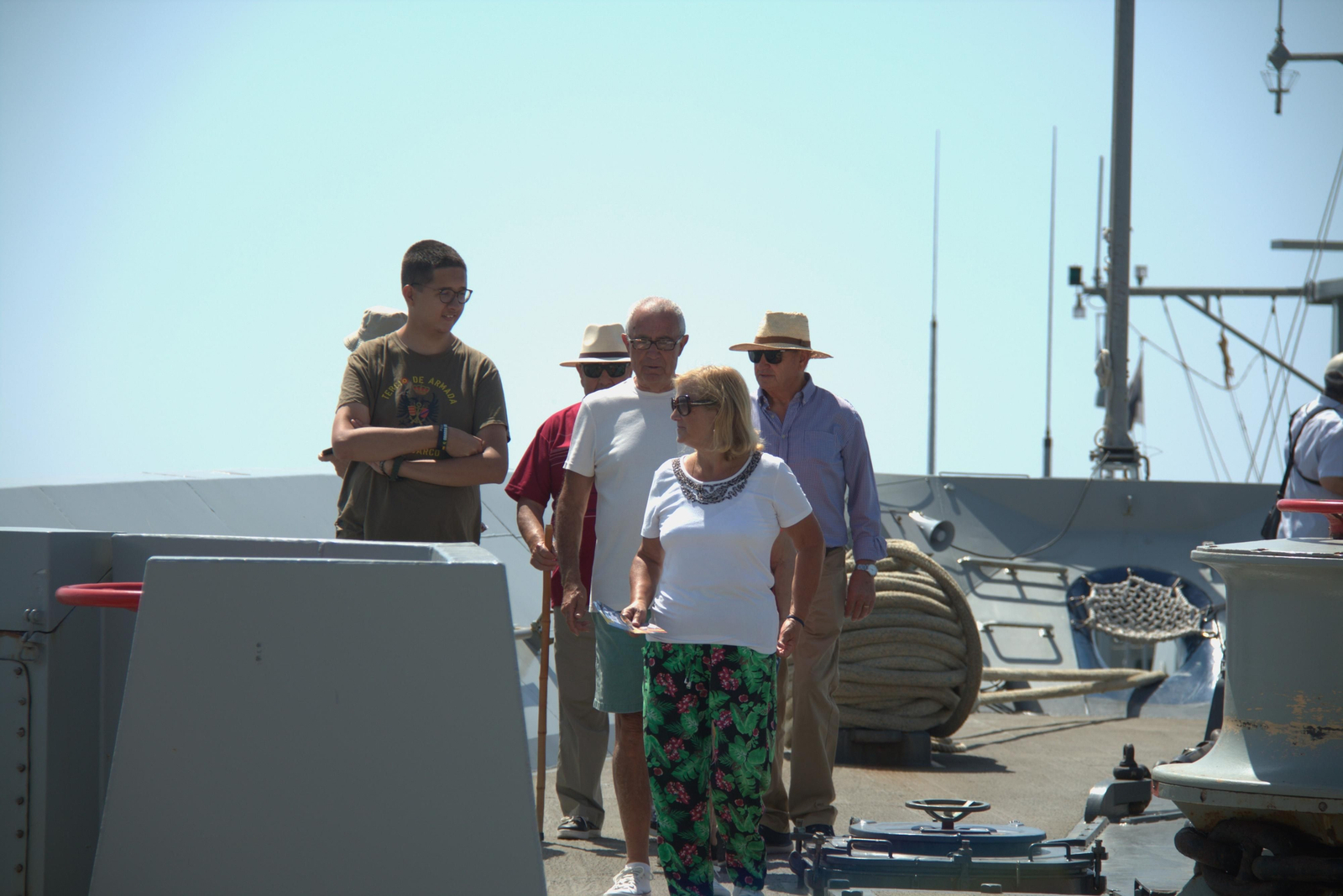 Éxito de participación para ver de cerca el despliegue de las Fuerzas Armadas en Motril