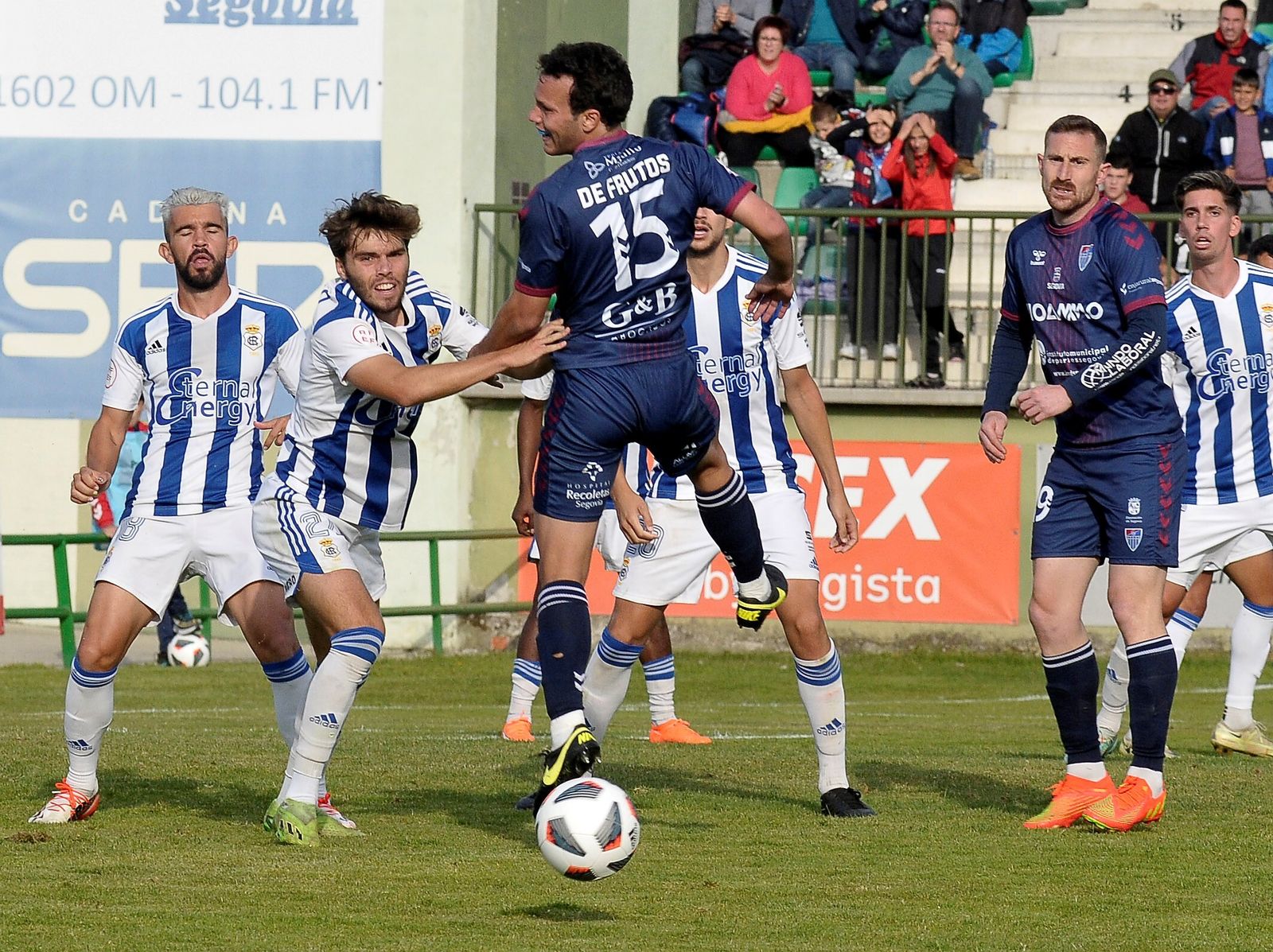 Encuentro del Recre y la Gimnástica Segoviana.