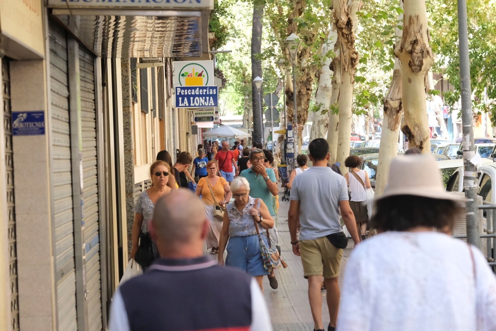 Un día de agosto en el barrio cordobés de Santa Rosa, en imágenes