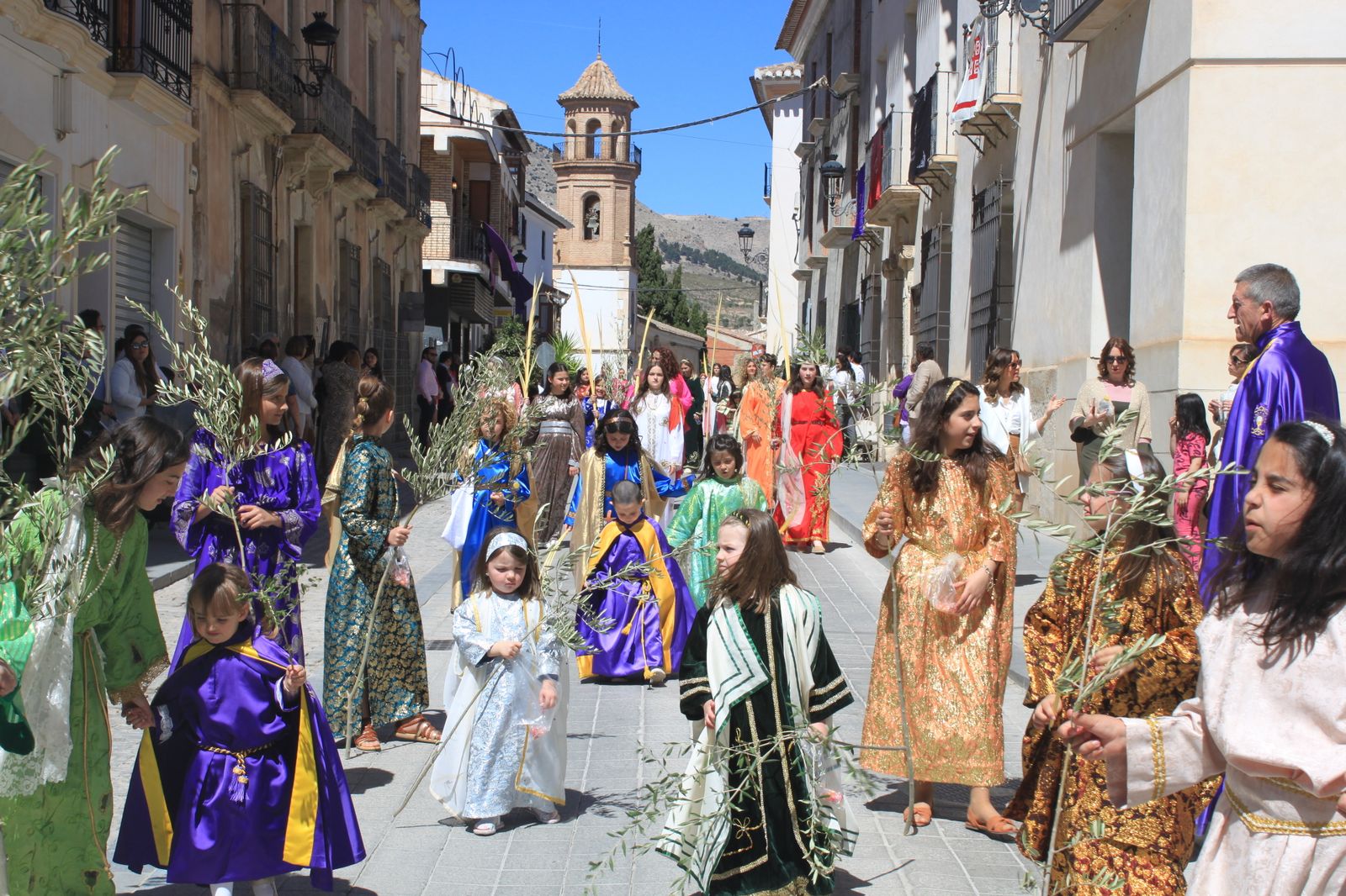 La borriquita de Vélez-Rubio, en imágenes