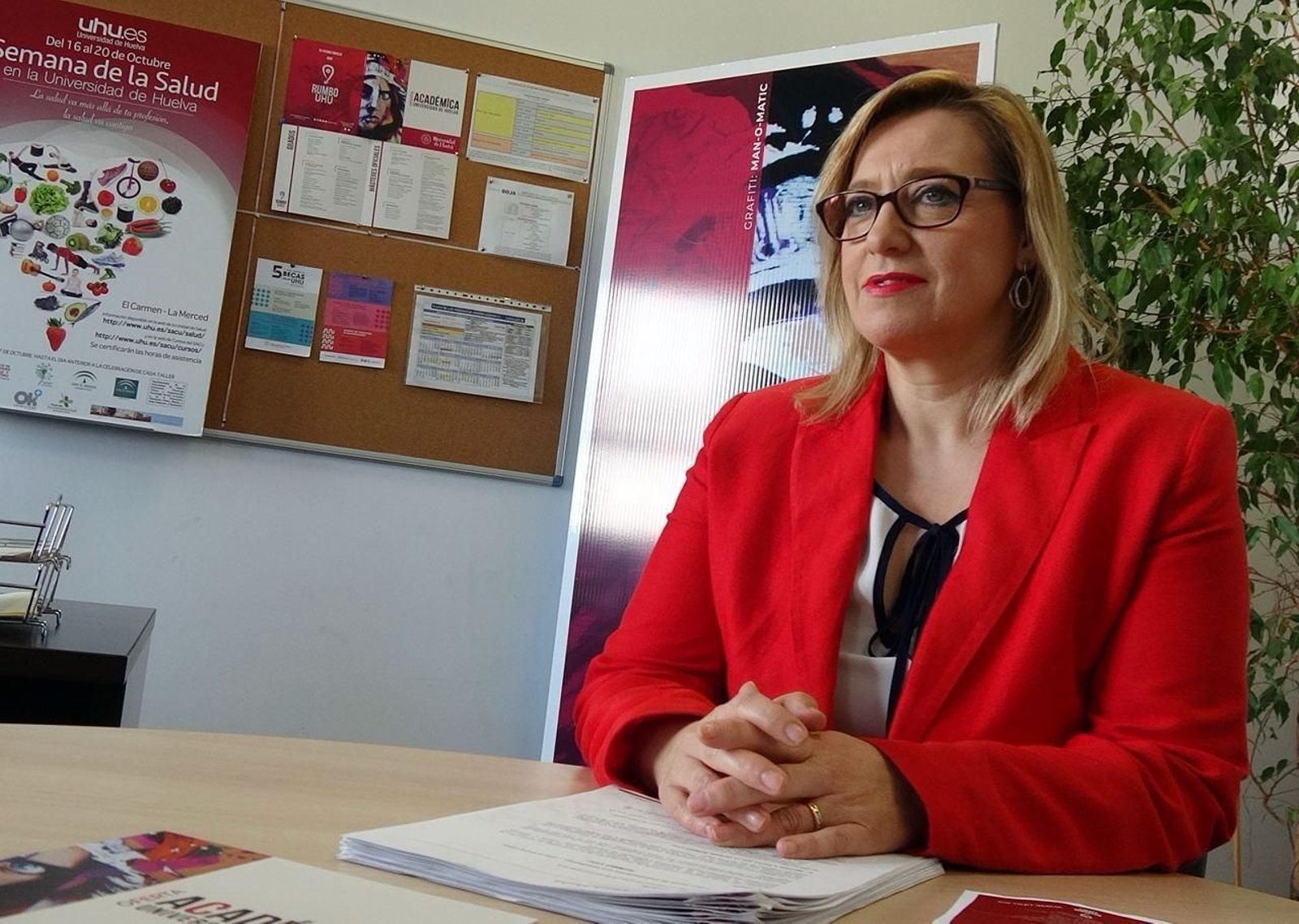 Beatriz Aranda, Vicerrectora de Ordenación Académica, Grado 7 y Posgrado. Beatriz Aranda, Vicerrectora de Ordenación Académica, Grado 7 y Posgrado.