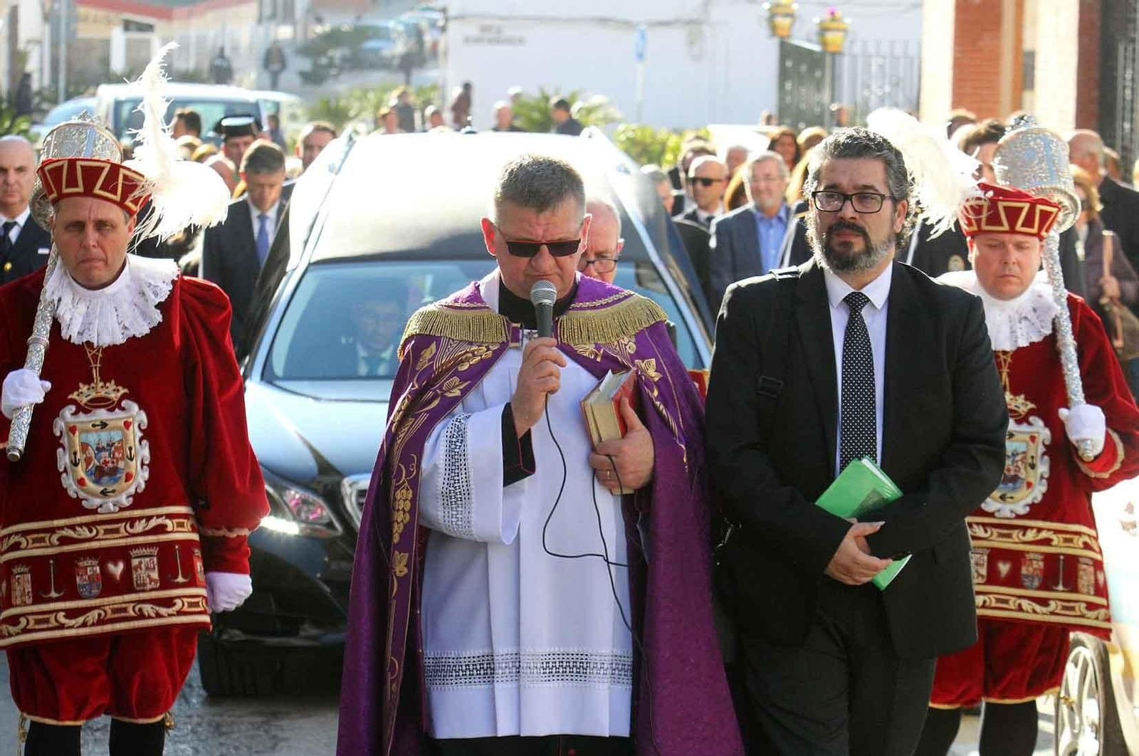 Imágenes del funeral de Pilar Pulgar
