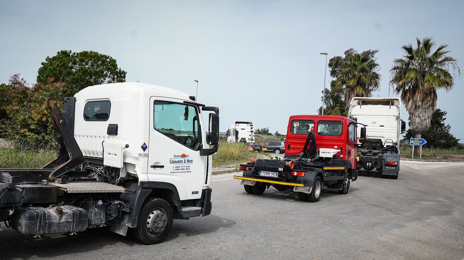 Quinto día de huelga de transporte y empieza a notarse ya la falta de algunos productos