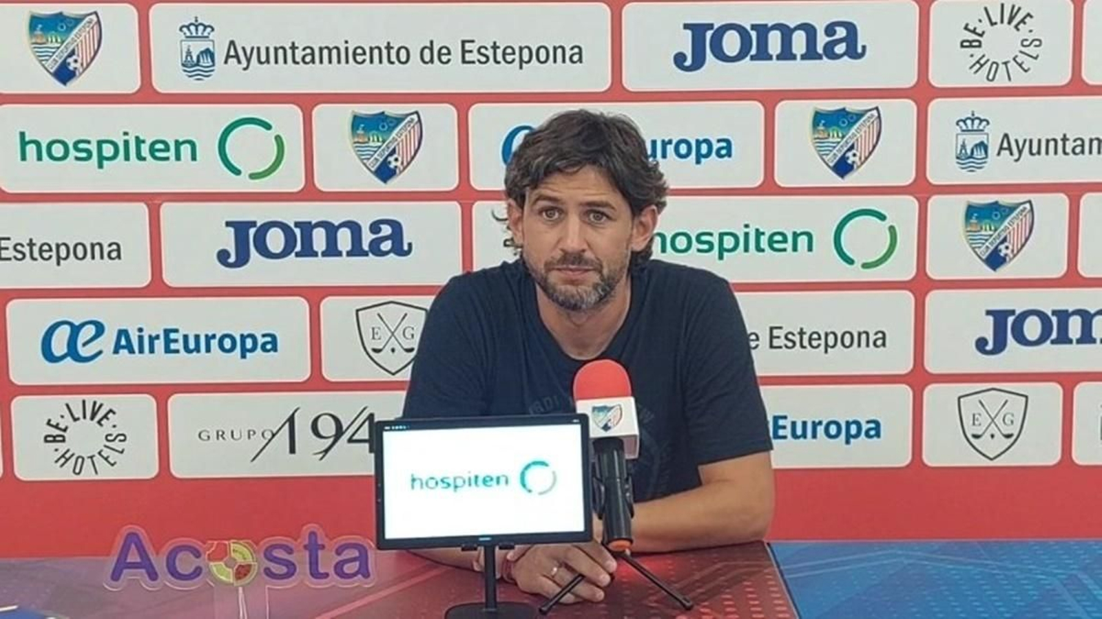 Javi Sánchez, exentrenador del CD Estepona FS Javi Sánchez, exentrenador del CD Estepona FS