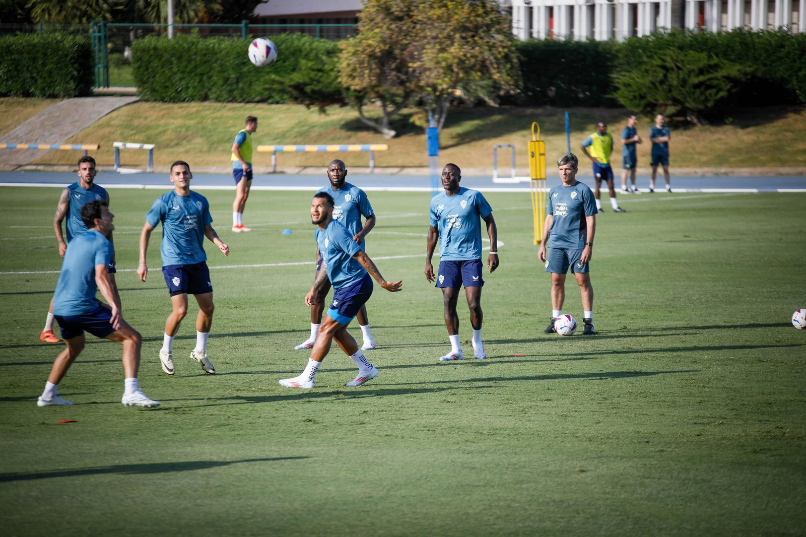 Primer entrenamiento pretemporada del Almería, en imágenes
