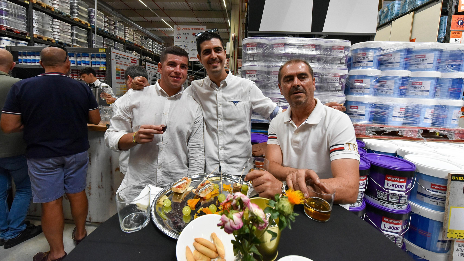 Las fotos de la inauguración de Obramat en Palmones