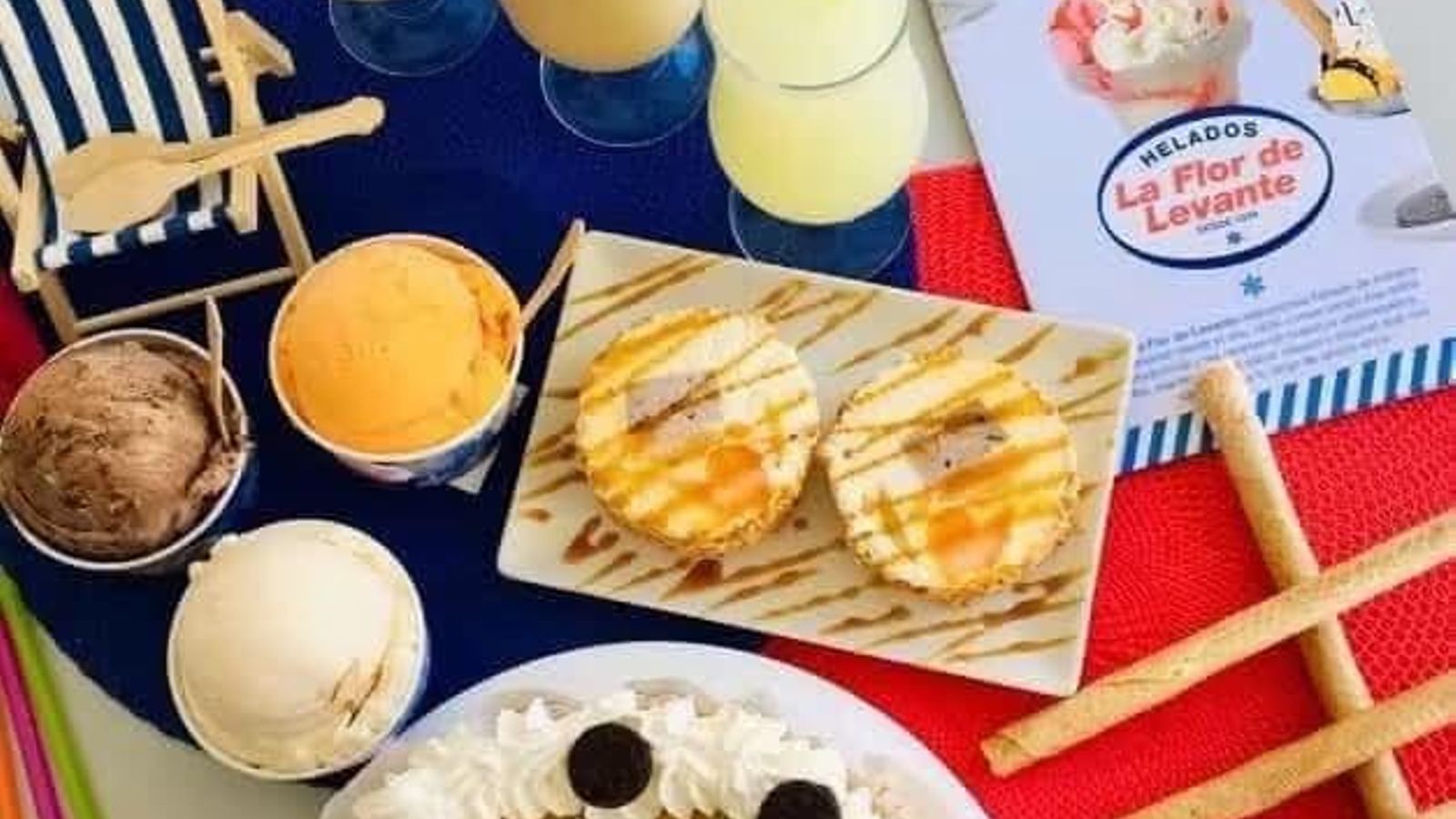 Variedad de productos de La Flor de Levante.