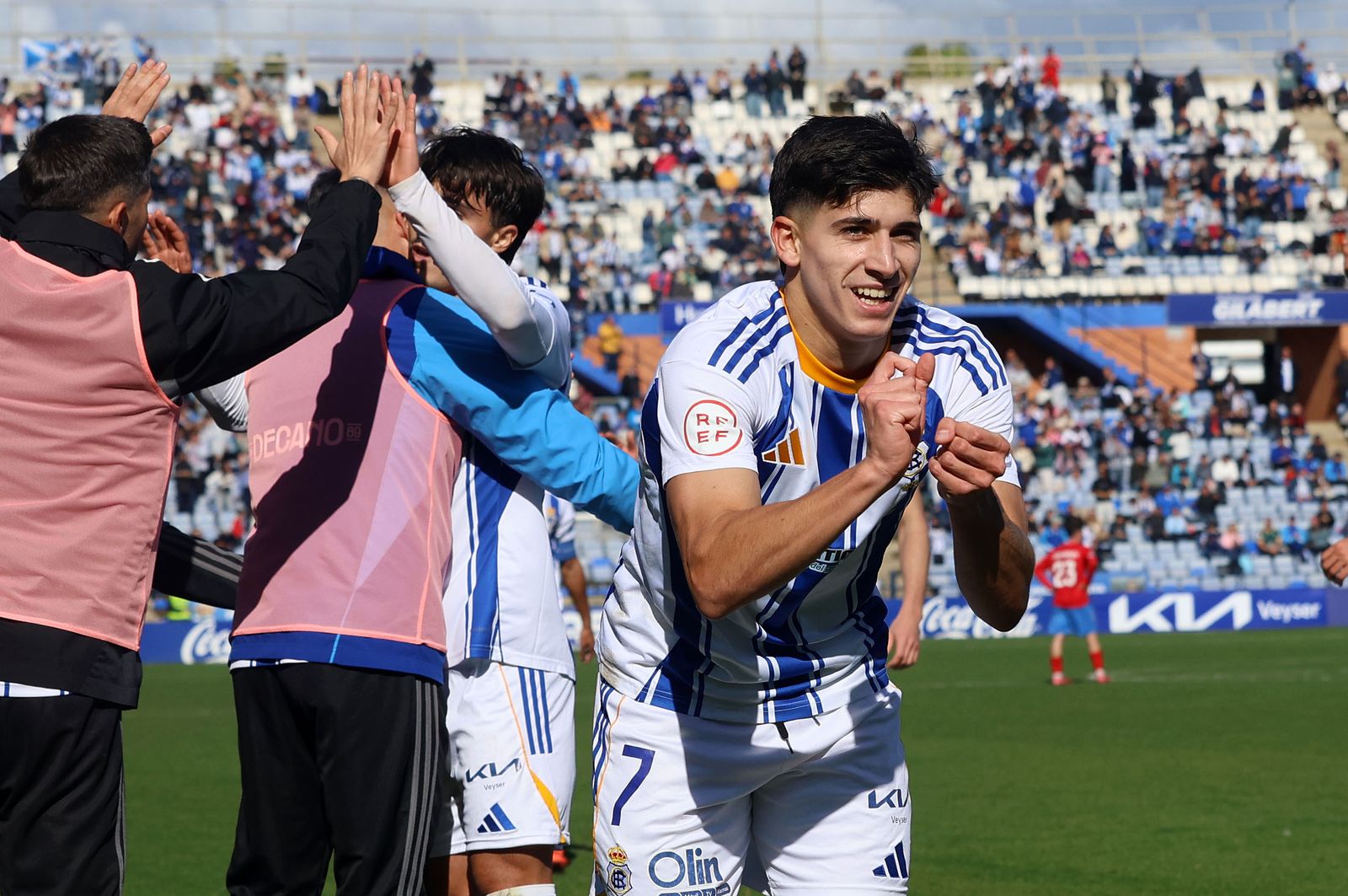Las mejores fotografías del Recreativo de Huelva-Club Deportivo Estepona