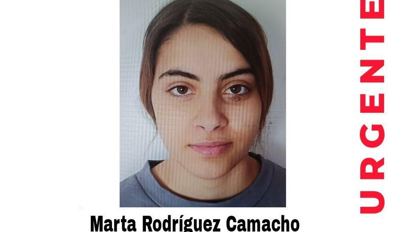 Marta Rodríguez, menor desaparecida La Guardia.