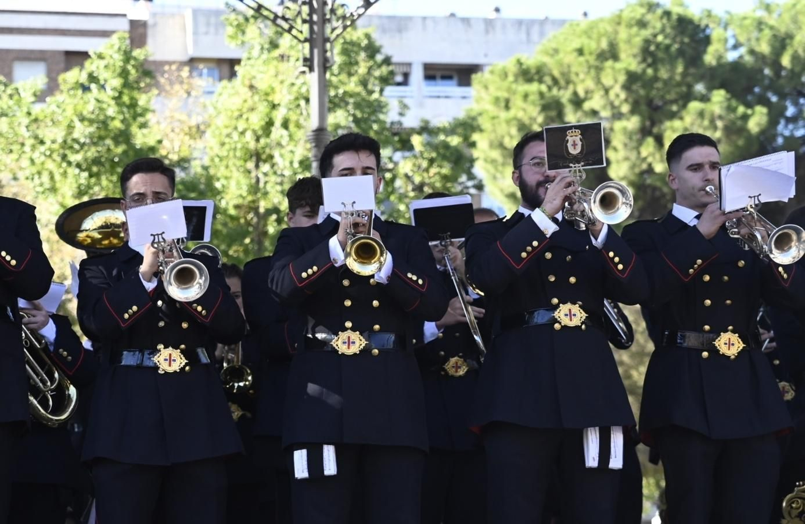 El primer certamen de bandas de Córdoba por Santa Cecilia, en imágenes