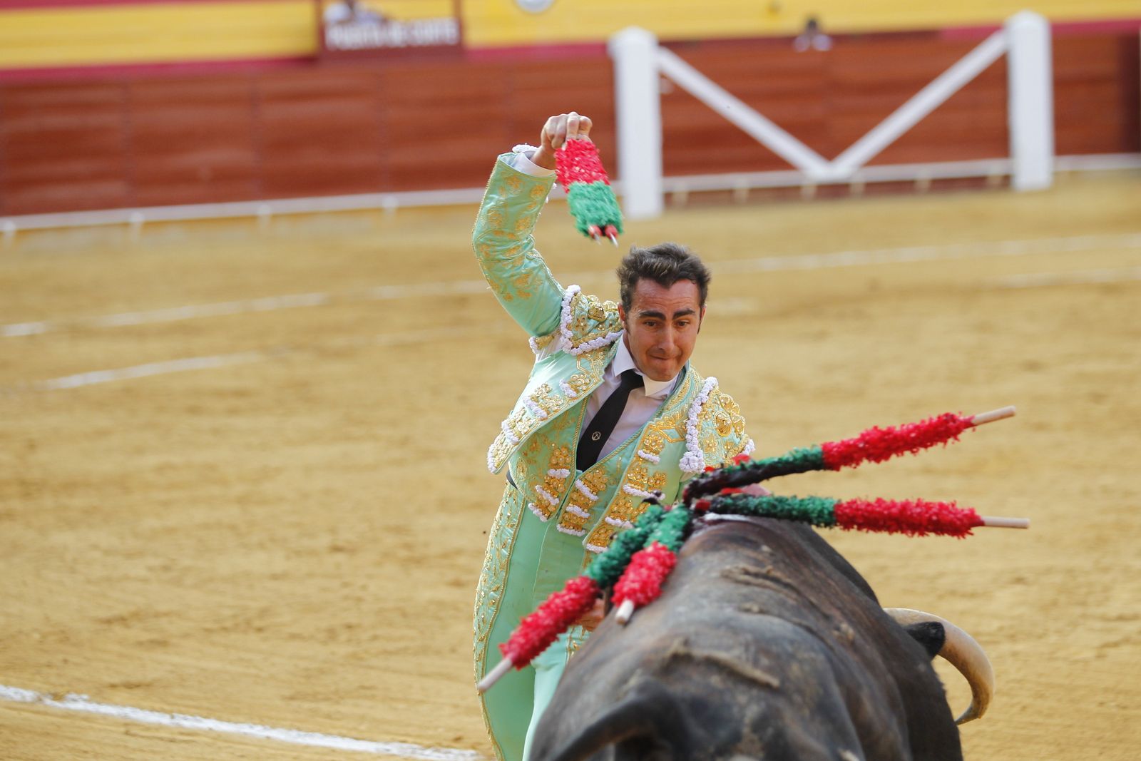 Fotogalería corrida de toros Roquetas de Mar. El Fandi, Castella, Cayetano.