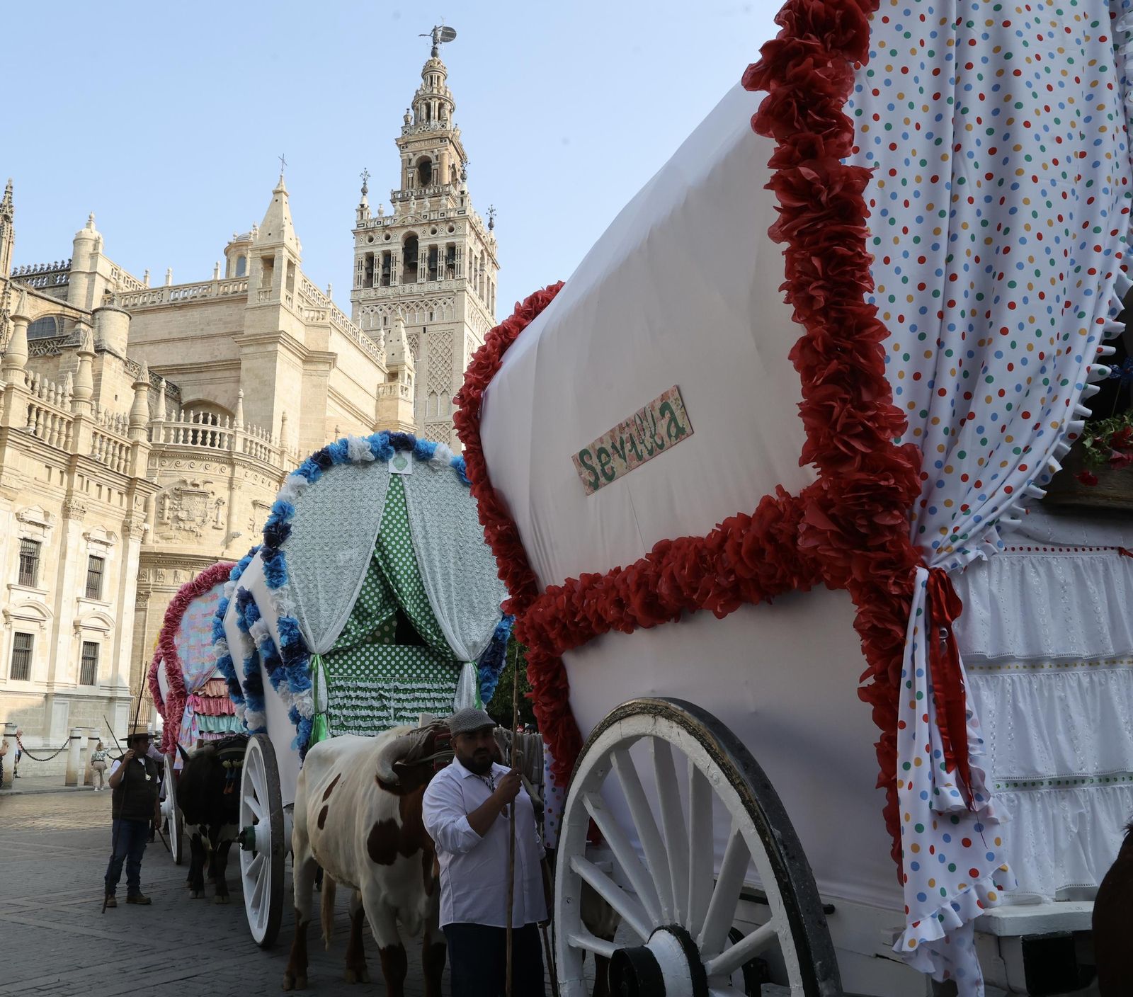Las mejores fotos de la salida de la Hermandad de Sevilla hacia el Rocío