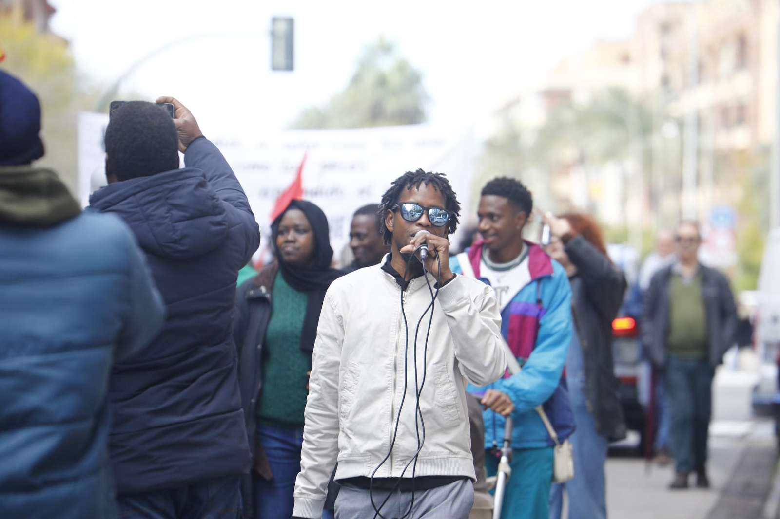 La manifestación antirracista por los derechos de las personas migrantes de Córdoba, en imágenes