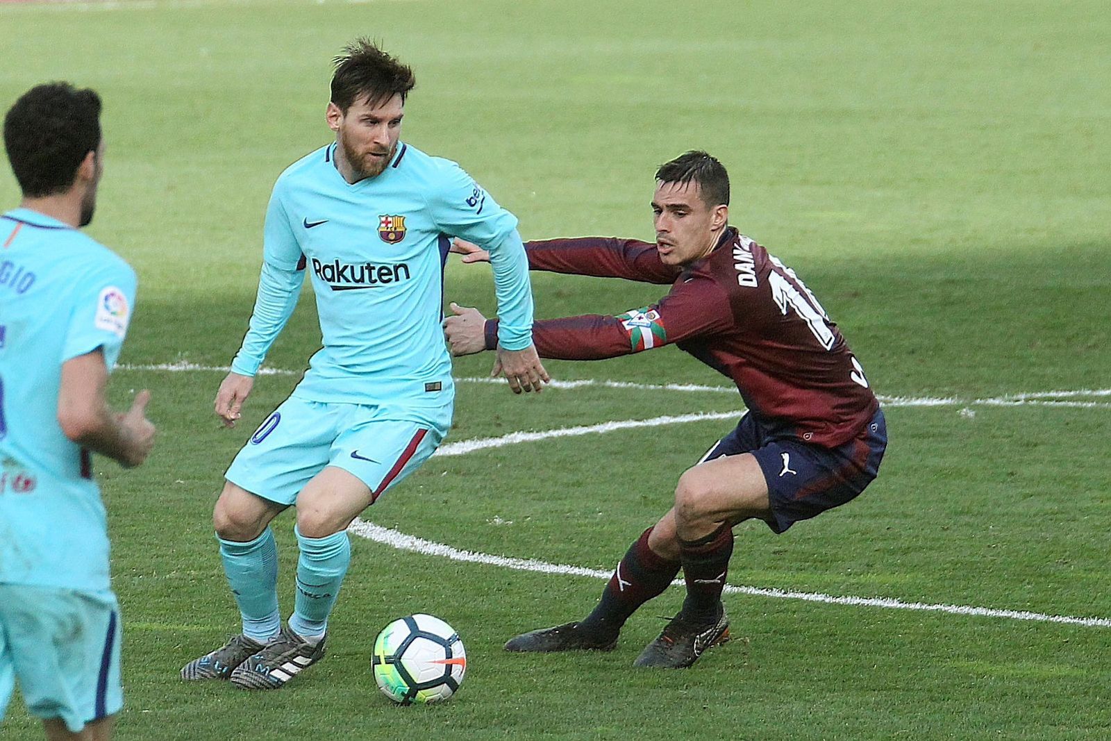 El Eibar-Barcelona, en imágenes