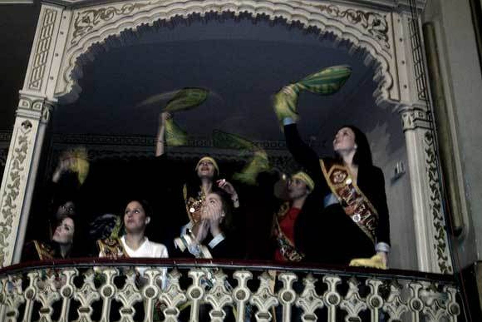 La afición enseña sus colores