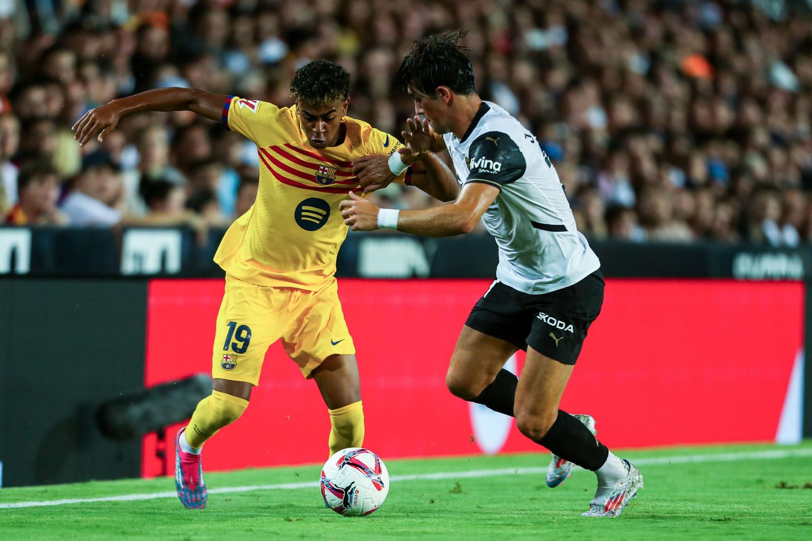 Las imágenes del Valencia - Barcelona