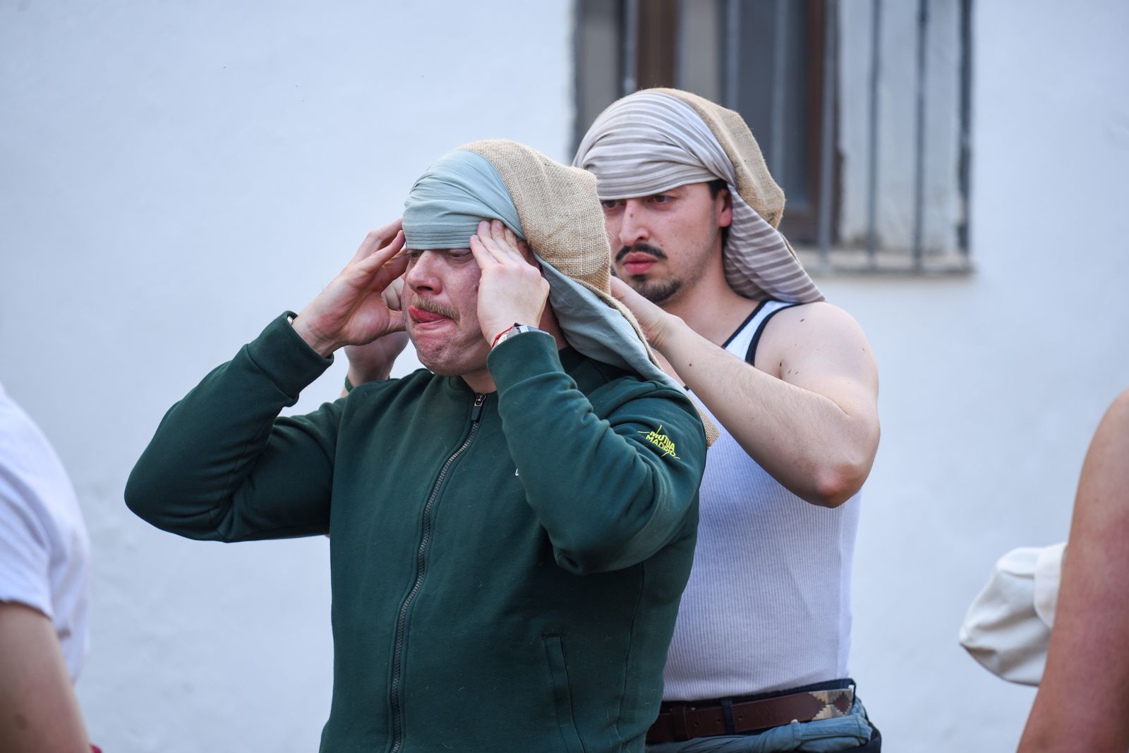 El traslado del Señor de la Sangre a la Catedral para el Vía Crucis de las Cofradías, en imágenes