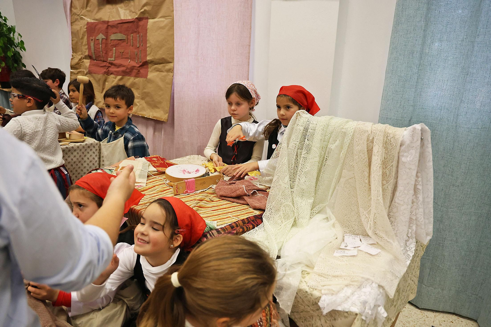 El impresionante Belén viviente del CEIP 12 de Octubre