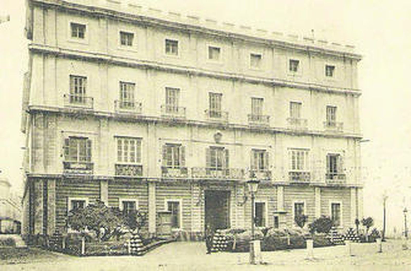 1910 Festejos en honor de la patrona de Artillería