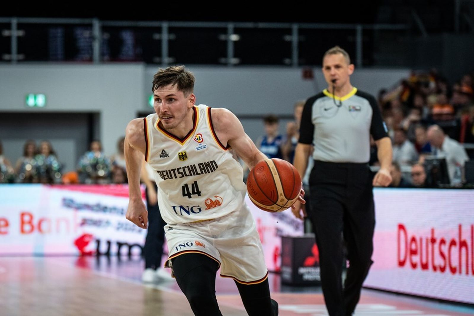 David Kramer con la Selección alemana.