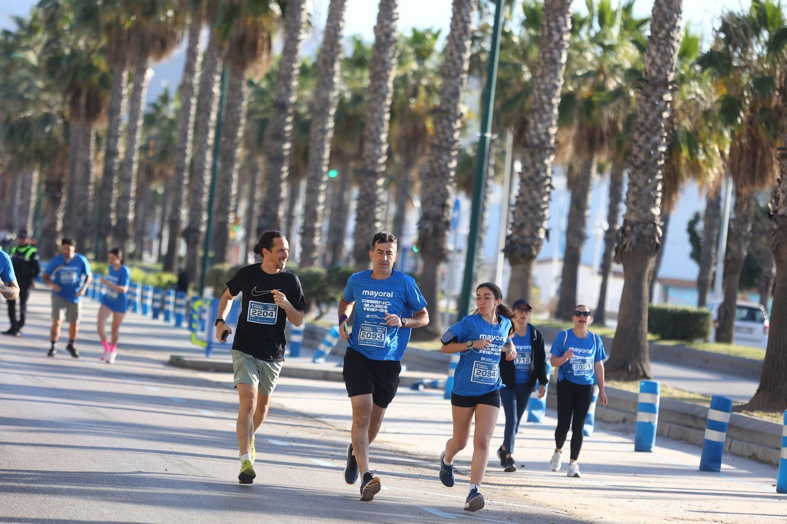 Las mejores fotos de la I Carrera Solidaria Mayoral de Málaga